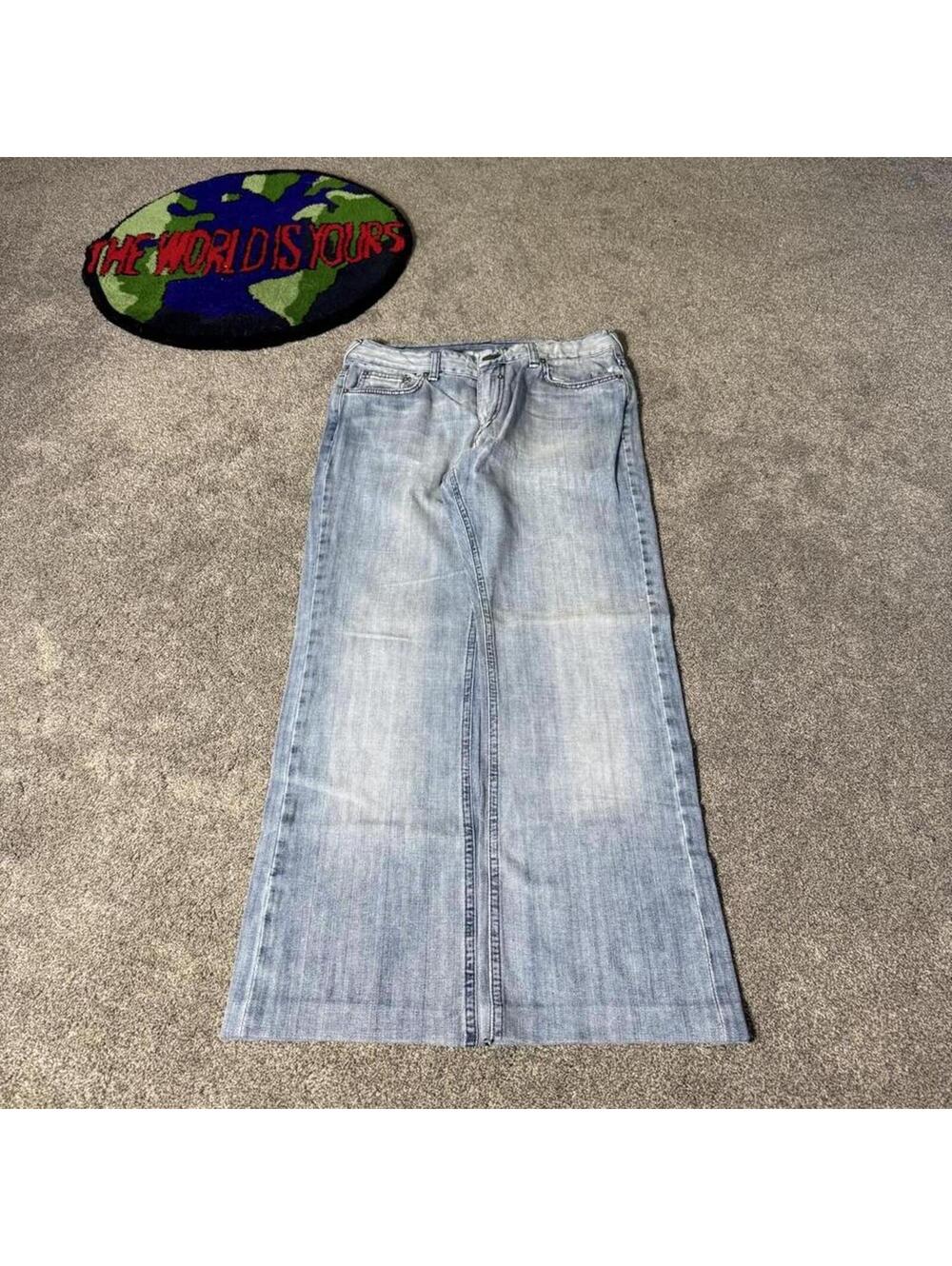 y2k vintage denim jeans